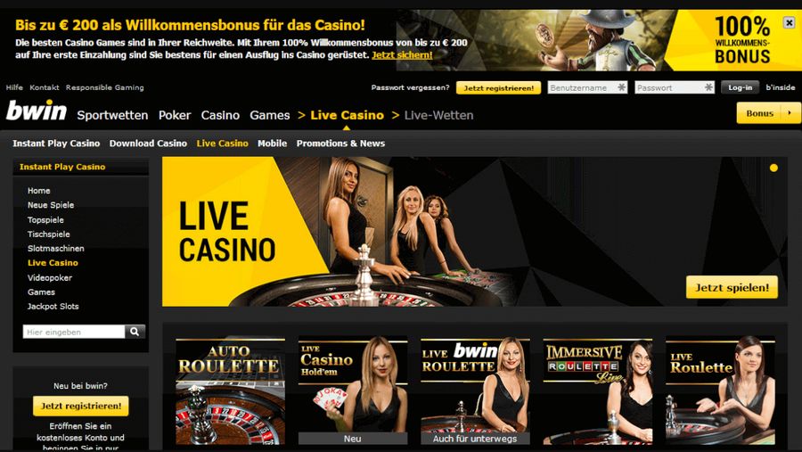 Online Slots & Spielautomaten im bwin Casino