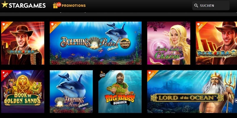 StarGames Spielothek Bewertung: seriöse Online Spielhalle